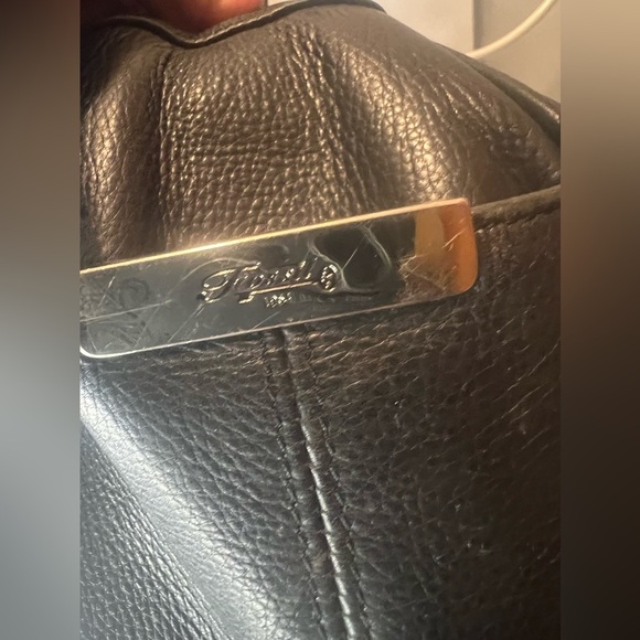 Fossil Black leather Crossbody Bag. - Picture 10 of 13